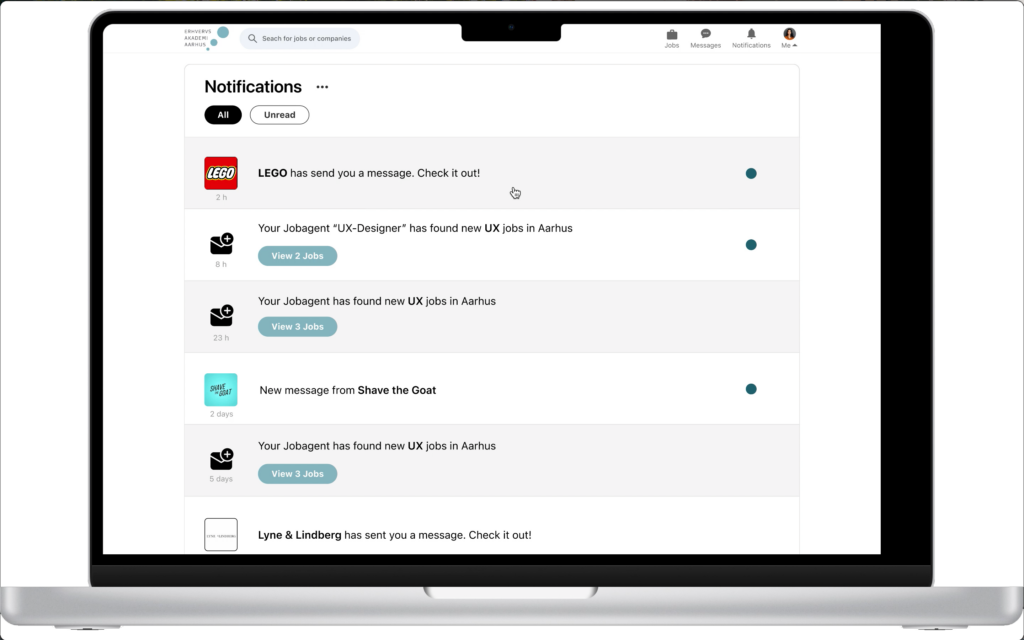 notifikationer